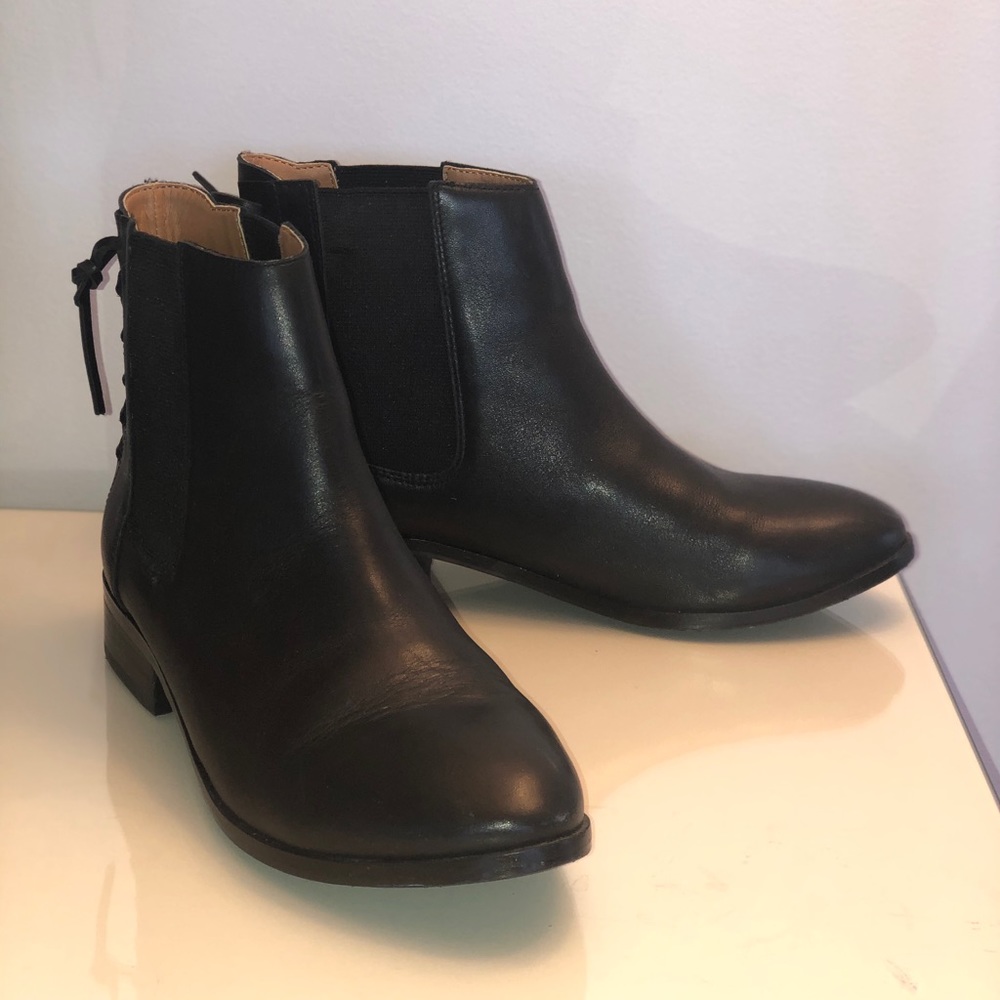 black booties, Never Worn, Steve Madden, size 7.5